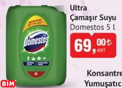 DOMESTOS  ULTRA ÇAMAŞIR SUYU